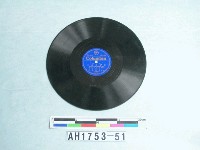 藏品(「新曲浦島(一)(二)」唱片)的圖片